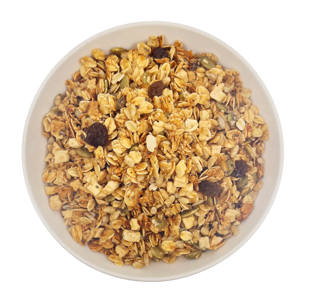 Lemon Myrtle Nut Free Granola 1kg- honey flavour- fragrant with Chia seeds - Image 3